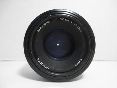 Minolta AF 50mm F1.7 Prime Maxxum / Sony A Mount Lens for SLR Cameras-Untested