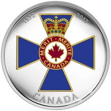 2017-Canada $20 Canadian Honours: Order of Military Merit - Pure Silver Coin