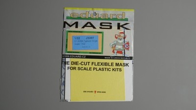 Eduard die cut mask for Revell kit 1/32 EF-2000A Typhoon Single Seater #JX097
