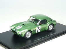 Spark S1181 1/43 1963 AC Cobra Le Mans Resin Model Car CRACKED CASE