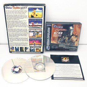 Sega Saturn Virtua Fighter Remix & CG Disc UK PAL:Complete, One Owner, Very Rare