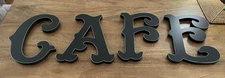 CAFE Letters Home Interiors and Gifts Company Hang On Wall