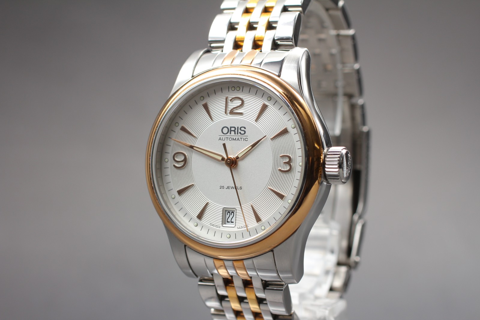 [MINT] Oris Classic Date Automatic 7578 Silver Di… - image 3