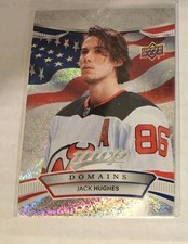 2022-23 Upper Deck MVP #NA-9 Jack Hughes Domains