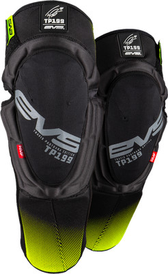 Evs Tp199 Knee/Shin Guard Black/Hi-Vis 2X Protective/Safety