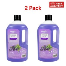 (PACK OF 2) Equate Bubble Bath Lavender Scent, Soothe And Relax, 64 FL OZ, NEW