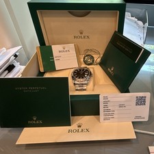 Rolex Datejust 41mm Black Dial Auto Smooth Be...