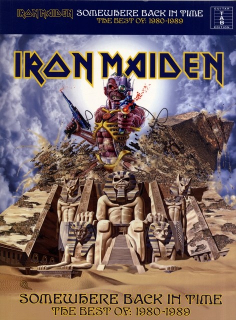 Iron Maiden Somewhere Back in Time (Book)