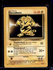 Electabuzz 20/102 Rare Base Set Unlimited Pokemon Lightly Played on eBay