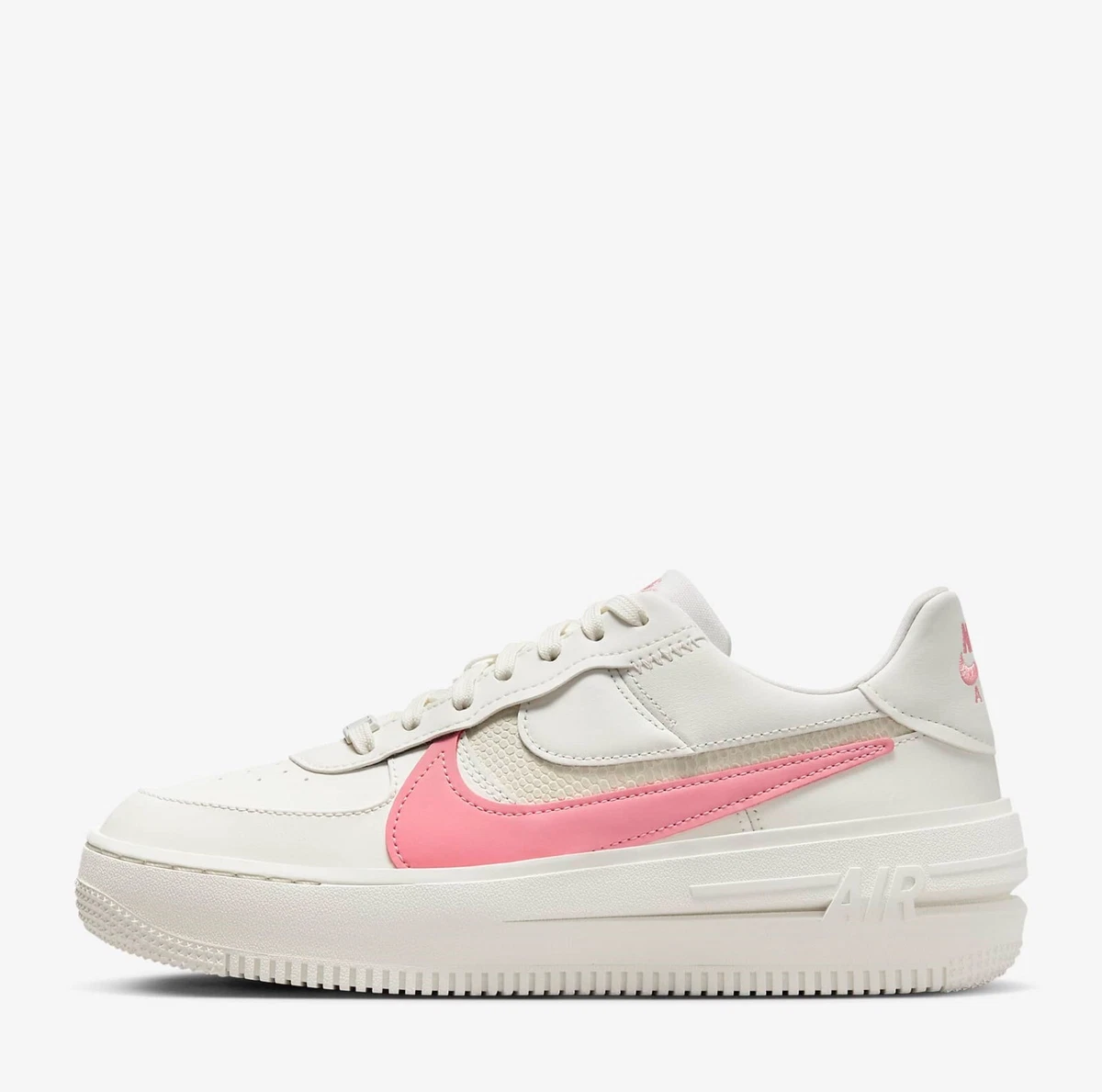 Nike Women's Air Force 1 PLT.AF.ORM Sneakers Sail/Sea Coral DJ9946-105 US 4-11