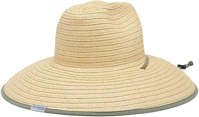 Chapéu salva-vidas Columbia Performance equipamento de pesca palma patch palha - Imagem 2 de 2