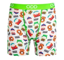 Sputh Park 8-Bit Odd Sox Boxer Briefs, Size XX-Large,  New, Cartman, Kyle, Kenny