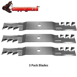Codes 112-9759-03 110-6837-03 Set of 3  50" Toro Gator Type Mulching Blades 