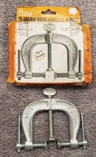 Unused Vintage PONY 3-Way Edging Clamp 3325 Capacity 2-1/2" Clamp made in USA