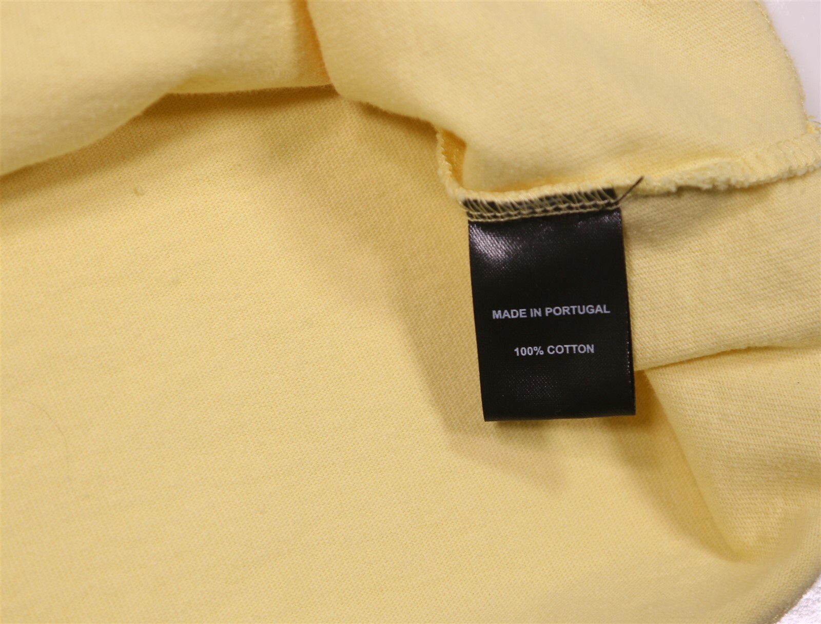 FILA Blazer canottaggio t shirt uomo S giallo cotone manica lunga girocollo maglietta