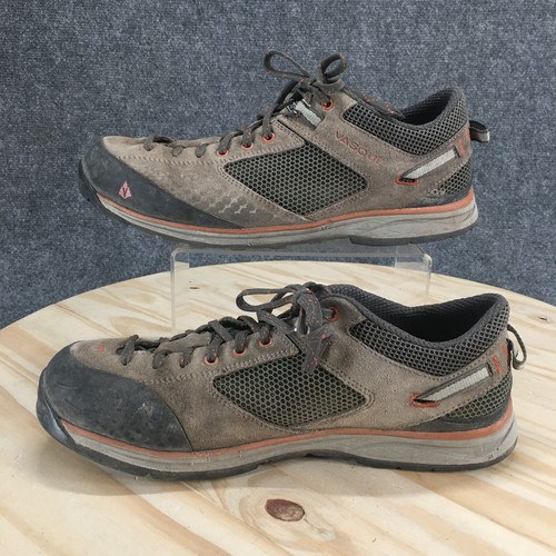 Vasque Shoes Mens 11 M Hiking Trail Sneakers Gray Lace Up Low Top Comfort 7322 - Picture 2 of 16