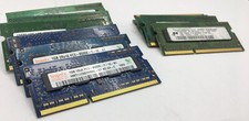 Lot of 15 , 1GB PC3 DDR3 SO-DIMM Laptop RAM, Mixed Brands and Frequencies