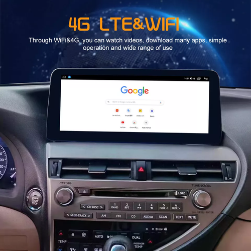 12.3" Car Radio Display Upgrade Stereo Carplay GPS Navi For 2016-2019 Lexus RX - Picture 15 of 24