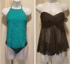 New Mix Match Tankini Swimsuit 2-Piece Variety of Styles  Colors Size S Small