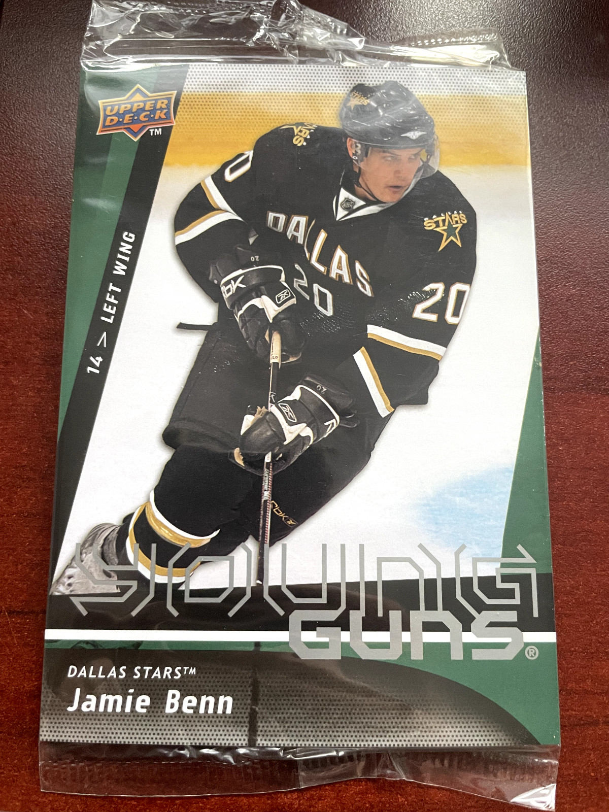 🏒 09-10 UPPER DECK YOUNG GUNS OVERSIZED - JAMIE BENN RC #XL-4 DALLAS STARS
