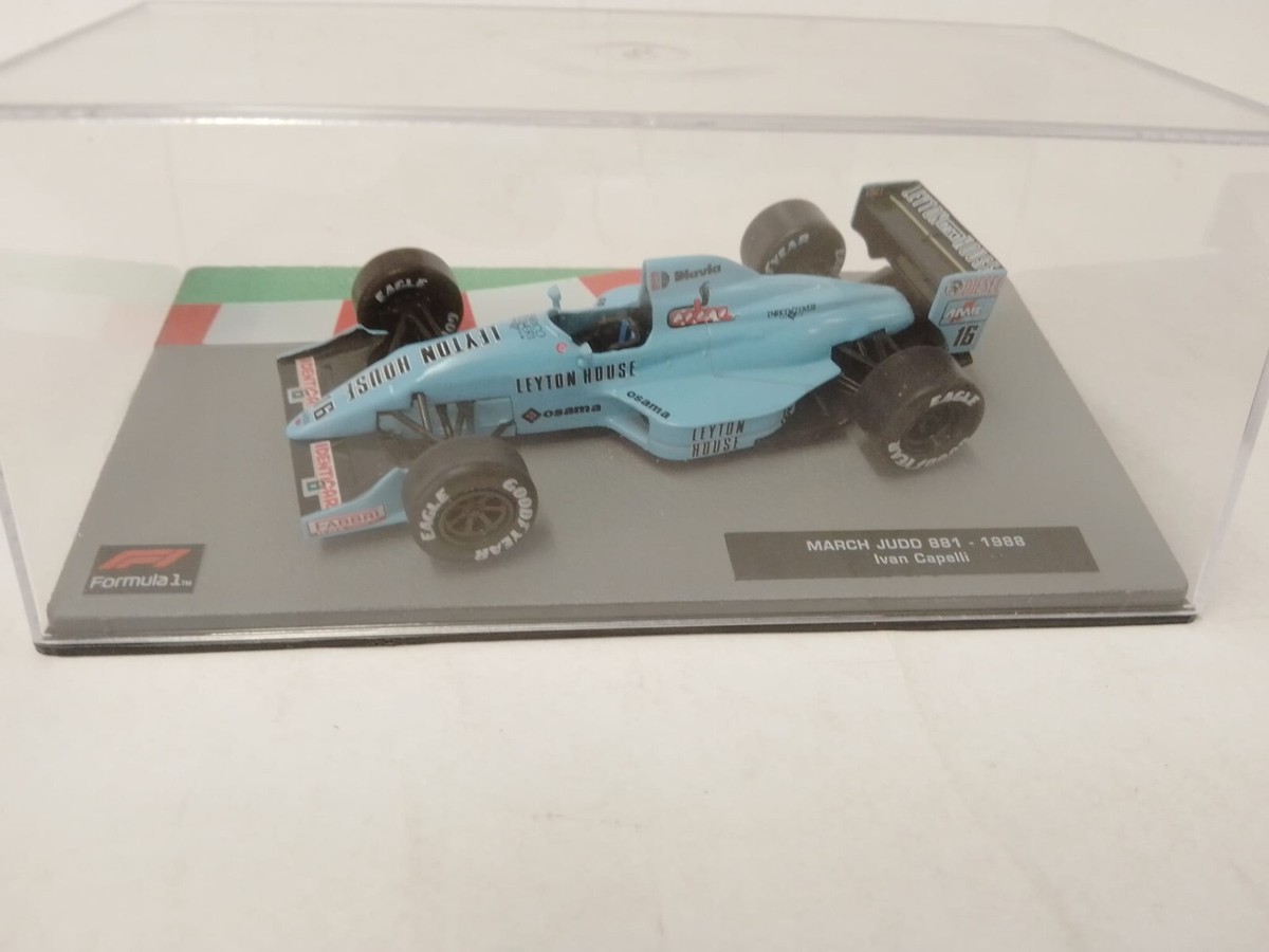 ミニカー MARCH JUDD 881 1988 Ivan Capelli 1/43 March Judd 881 from 1988 F1 Season of Ivan Capelli