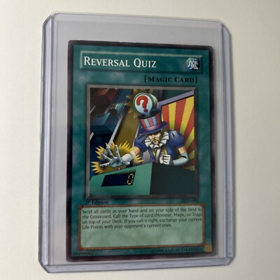 Reversal Quiz PGD-092 Common 1st Edition Yu-Gi-Oh Card LP-MP | eBay