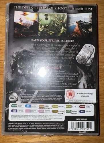Medal of Honor: 10th Anniversary - PC DVD ROM (2009) - *Brand new/ Factory seal* - Picture 2 of 6