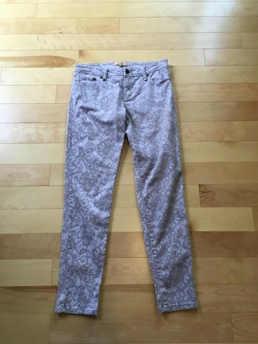 Sanctuary Women's 27 Waist Skinny Stretch Denim Jeans Tan Lace Patterned - Picture 3 of 8
