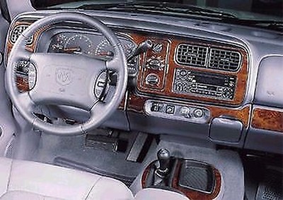 Dodge Durango Dakota Fit 1997 1998 1999 2000 Innenraum 20 Pcs Holz Dash Rand Set