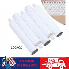 100pcs Travel Tube Aluminum Empty Unsealing Toothpaste Tubes Environmentally
