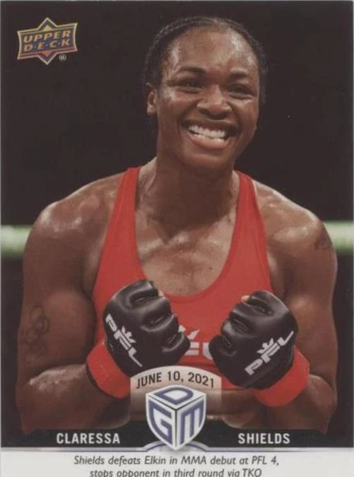 2021 Upper Deck All-Sports Game Dated Moments - Claressa Shields #3
