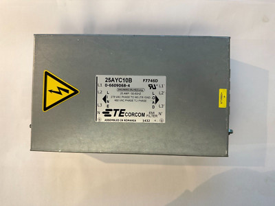 TE Corcom 25AYC10B 0-6609068-4 066090684 EMI Filter