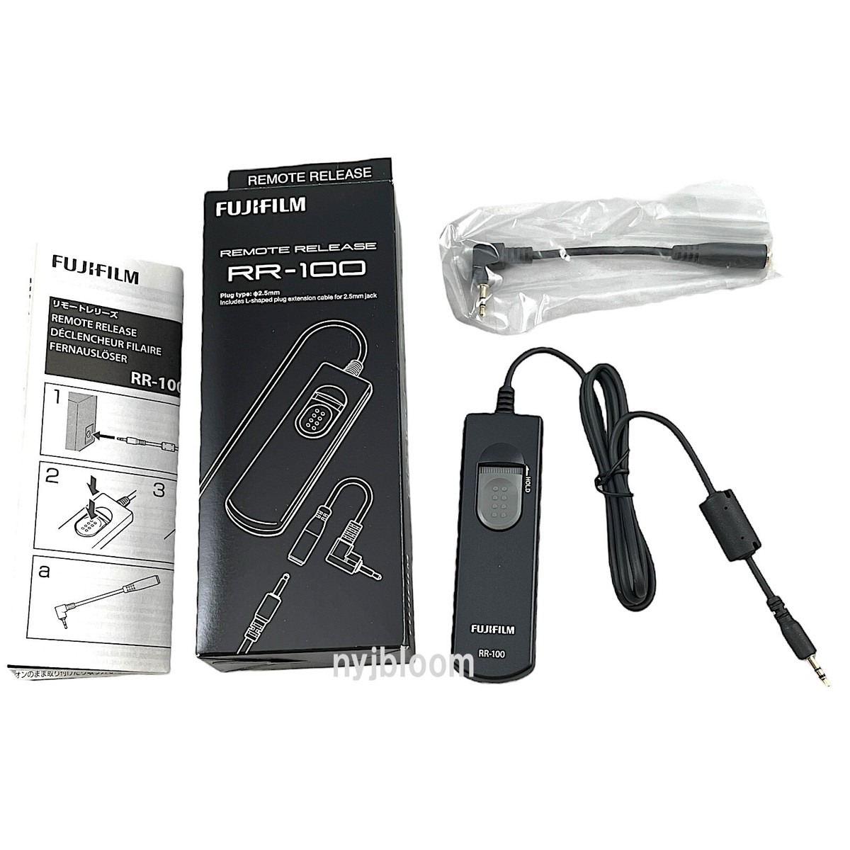 New FUJIFILM RR-100 Wired Remote Release for Select X GFX Series