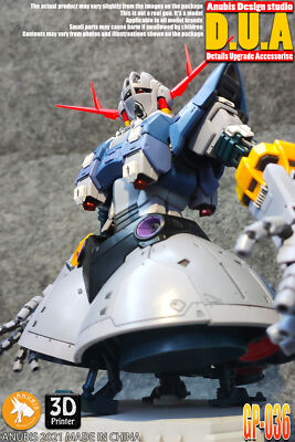 for RG 1/144 Zeong Last Shooting Effect Model Anubis Details