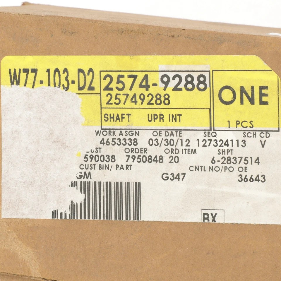 OEM NUEVO GENUINO GM GM eje de dirección intermedio 03-07 Cadillac CTS 25749288 Foto 4 de 4