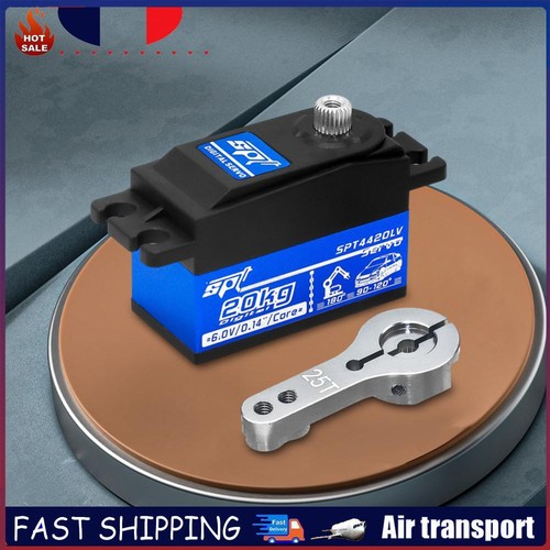 2 Serviteurs Numériques 15Kg L-15HV Bas Profil Low Powerhd Engrenages