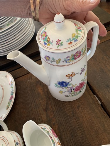 Spode FAMILLE ROSE coffeepot, mint - Picture 4 of 4