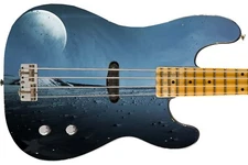 Guitar Skin Axe Wrap Re-skin Bass Reface DIY Space Dust Trippin 1503