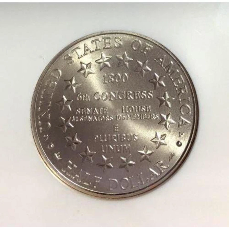 2001 Capitol Half Dollar NGC & MAC MS70 ***Rev Tye's Coin Stache*** #101364 - Image 3 of 4