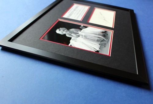 MARILYN MONROE AUTOGRAMM gerahmt künstlerisches Display Norma Jeane - Bild 5 von 7