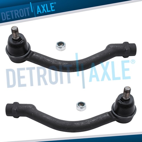 Brand New Pair Both (2) Outer Tie Rod End Links for Hyundai Azera and