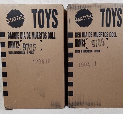 MUÑECA BARBIE & KEN DÍA DE LOS MUERTOS 2024 SELLADA EN MANO DÍA DE LOS MUERTOS - Imagen 7 de 7