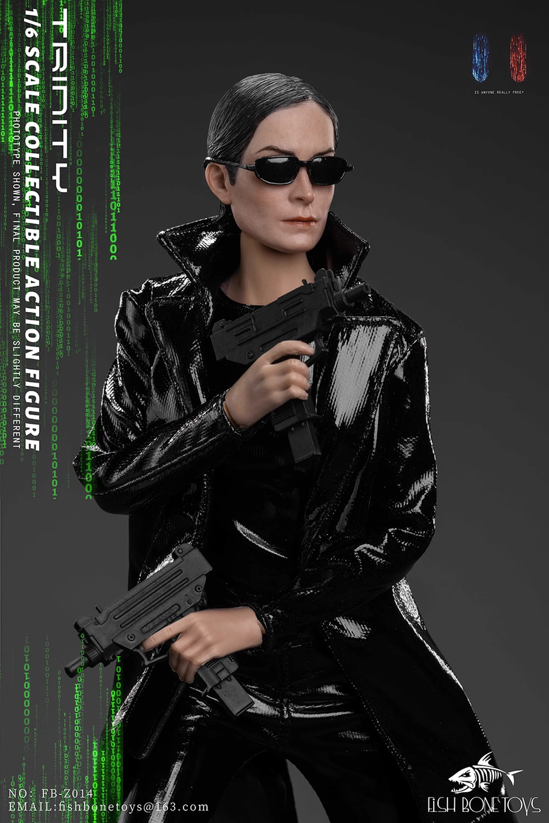 FISH BONETOYS FB-Z019 1/6 The Matrix Trinity Female Action