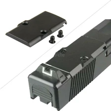 RMR Cover Plate Fits Glock Slides Trijicon Holoson Swampfox ANGLED/NOBossCut