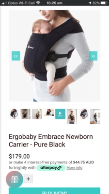 ergo baby carrier gumtree