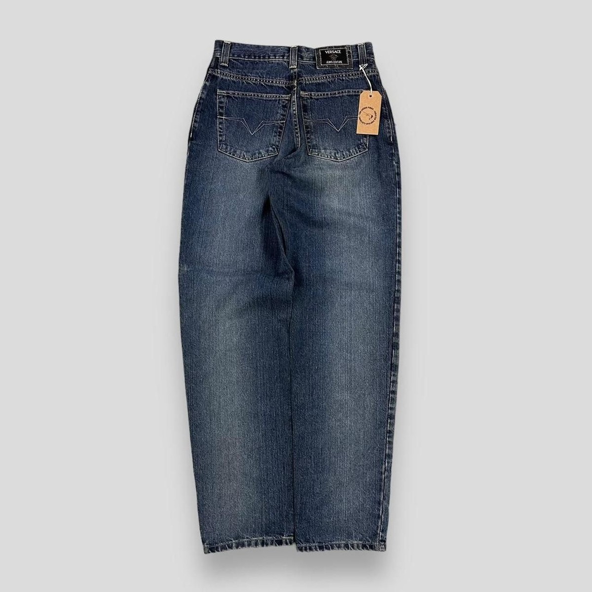 パンツ VERSACE archive wide buggy denim VERSACE archive wide buggy denim Versace Jeans Couture