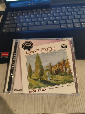 Cd 2709 Ravel Daphnis et Chloe Complete Ballet CD Royal Opera Monteux Rare