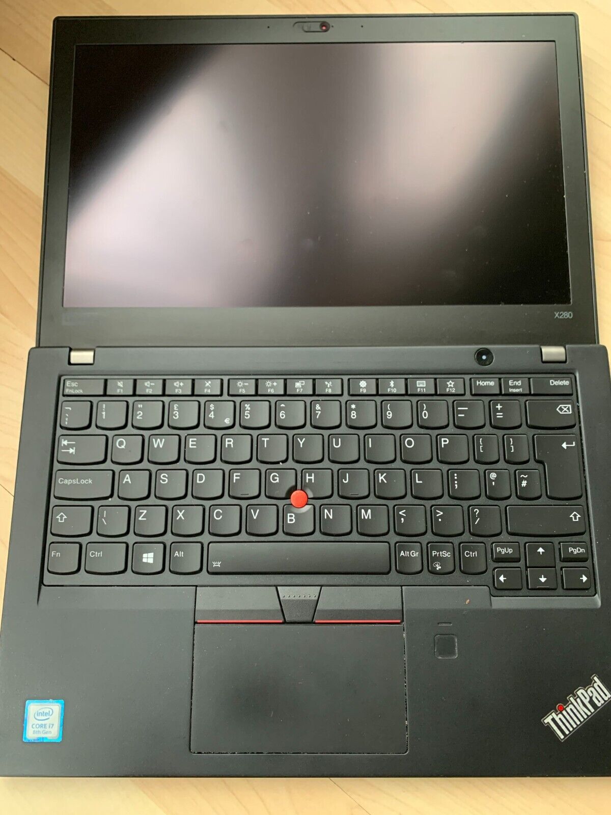 Lenovo ThinkPad X280 Laptop, 12.5" FHD i7-8550U, 16GB RAM 256gb SSD – ASA College: Florida