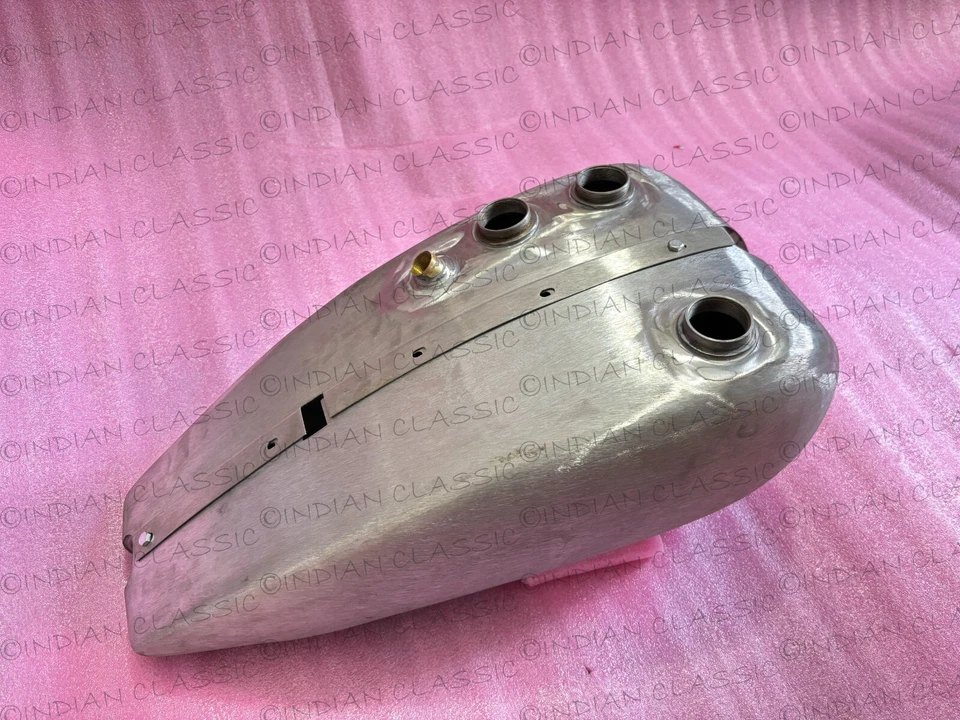 HARLEY DAVIDSON VL VLH VLD RL DL 1930 PETROL GAS FULE TANK RAW WITH CAPS - Изображение 2 из 4
