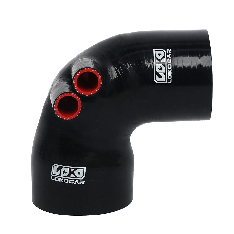 Manguera de arranque de admisión de aire de silicona negra para BMW E36 (325/328/M3) 1992-1999 Foto 2 de 4